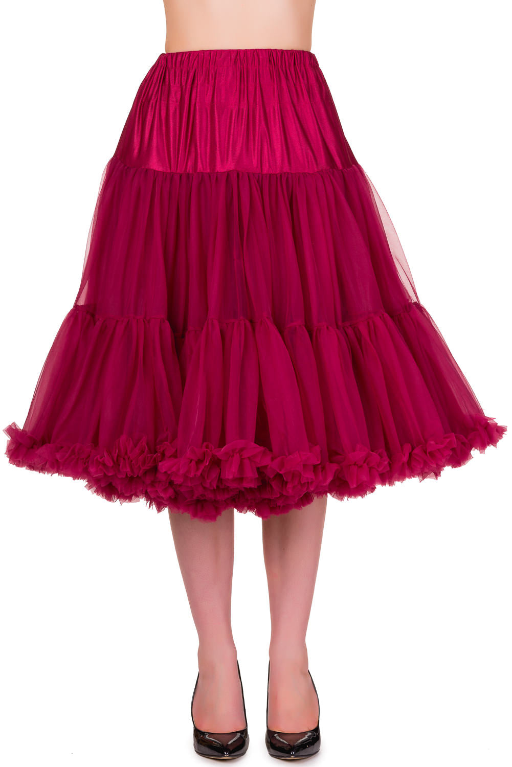 Banned Apparel - Lifeforms Burgundy/Bordeaux Petticoat