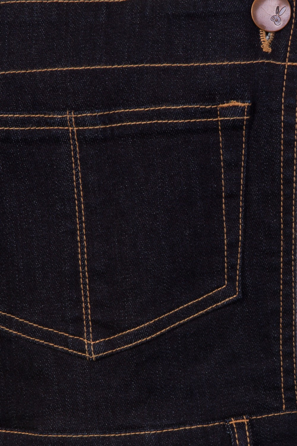 Hell Bunny - Elly May Navy Denim Dungarees