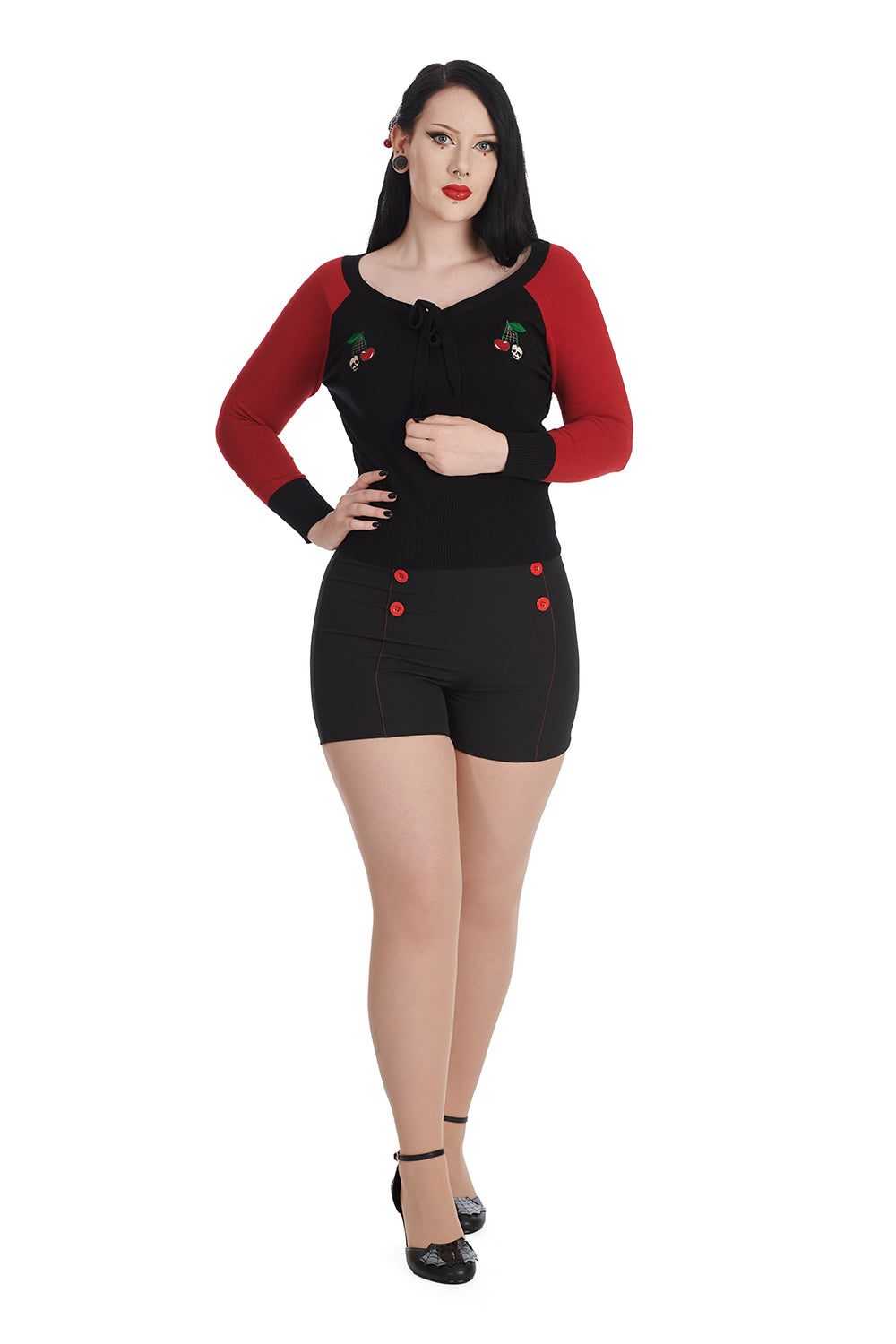 Banned Apparel - Cherry Clash Jumper