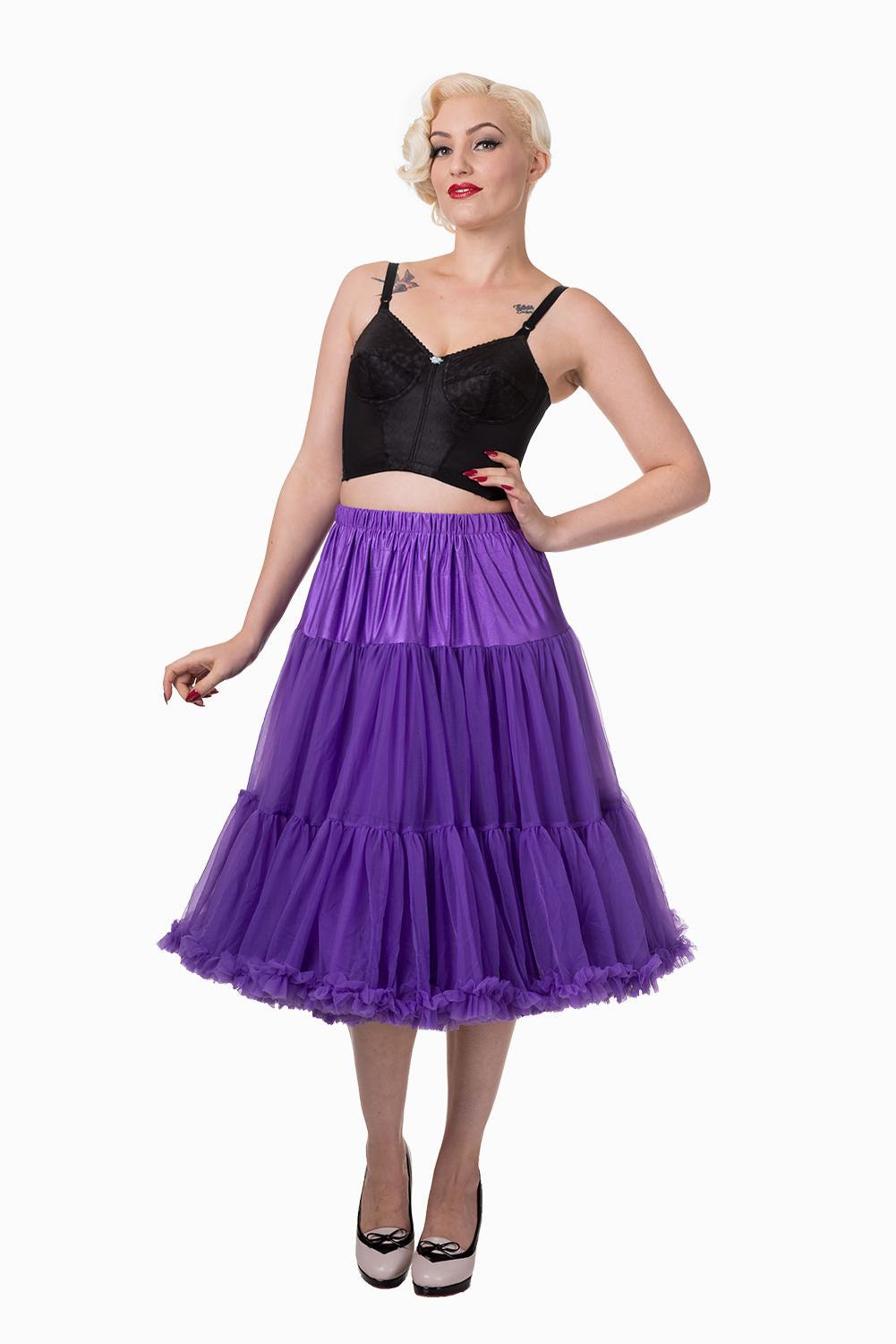Banned Apparel - Lifeforms Purple Petticoat