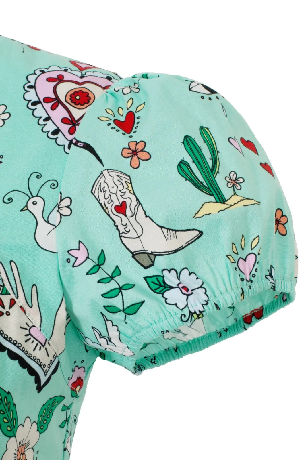 Hell Bunny - Tijuana Mint Green Dress