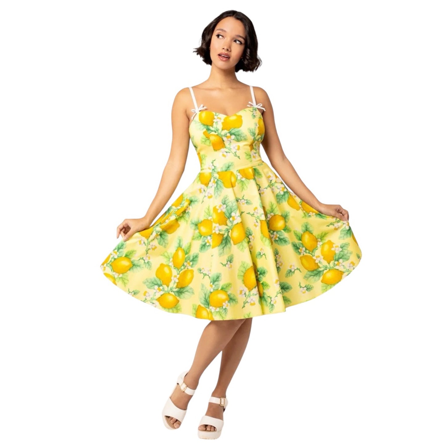 Hell Bunny - Zesty Lemon Dress