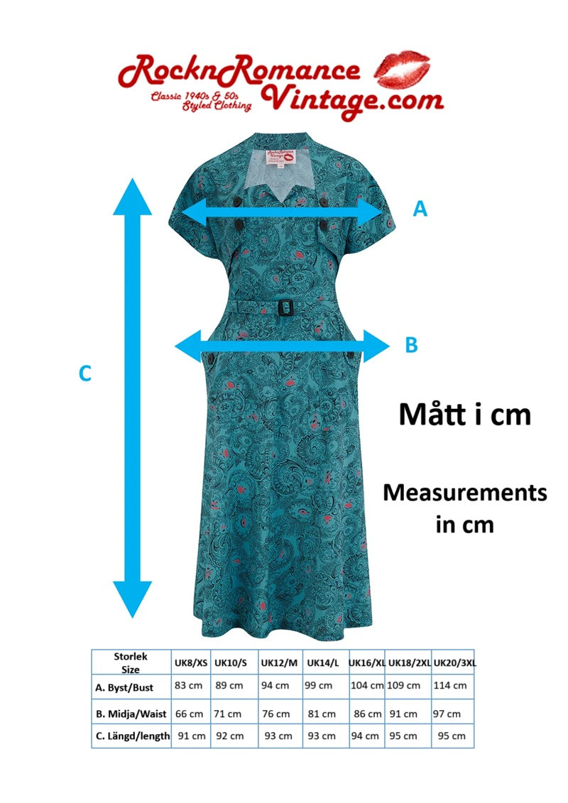 Rock N Romance - Ayda Polynesia Set Dress & Bolero