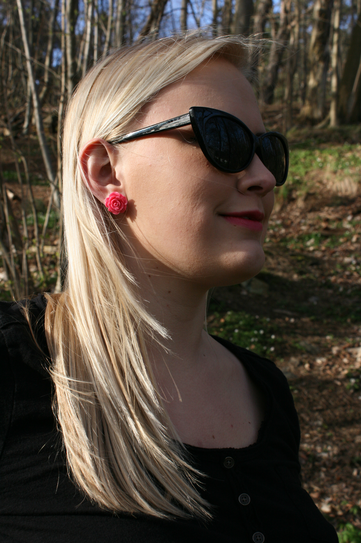 Svarta cateyes solglasögon