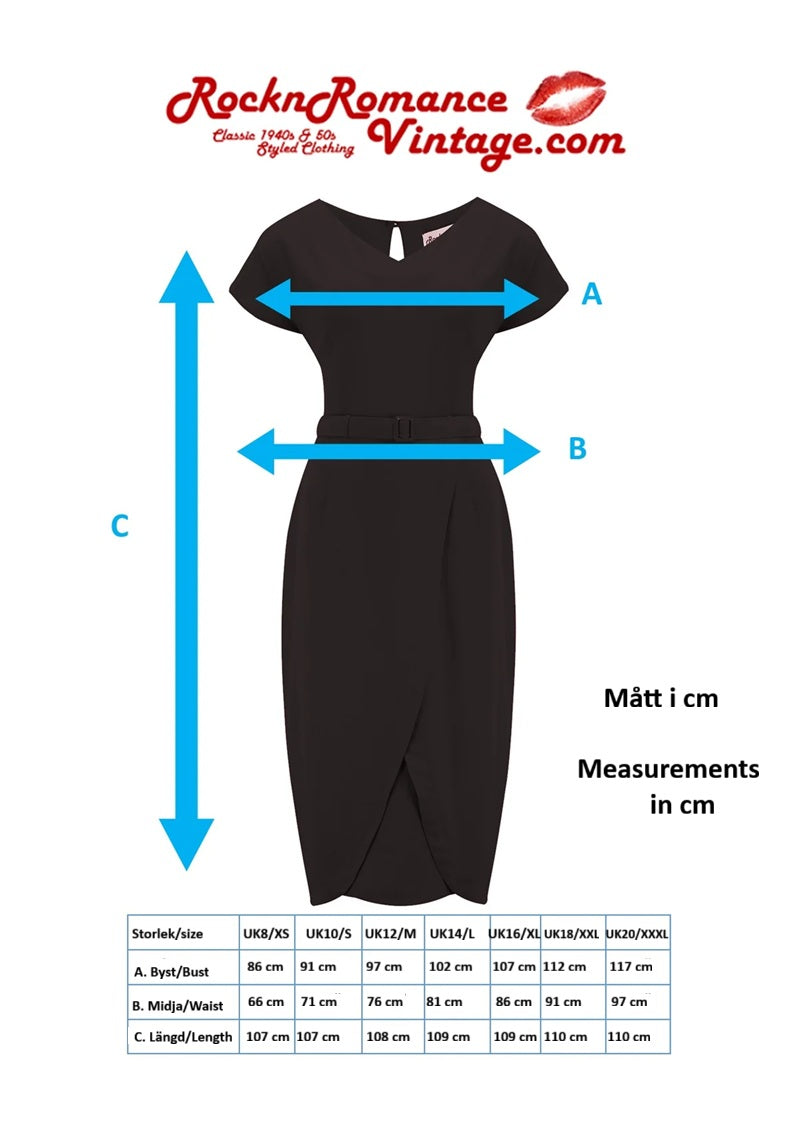 Rock N Romance - Dita Black Dress