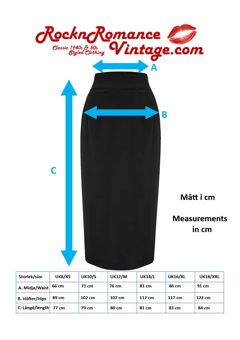 Rock N Romance - Jitterbug Leopard Pencil Skirt