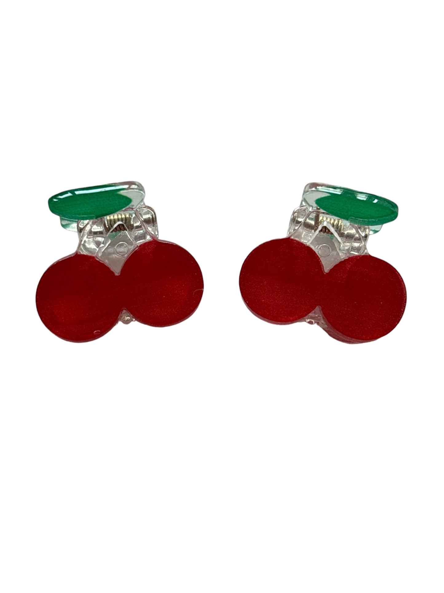 Set med 2 st hårspännen, körsbär