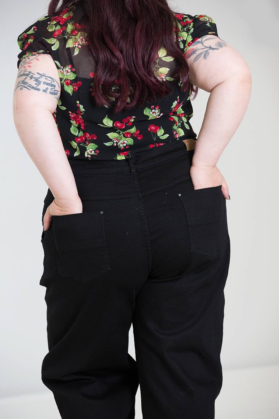 Hell Bunny - Weston Black Denim Trousers