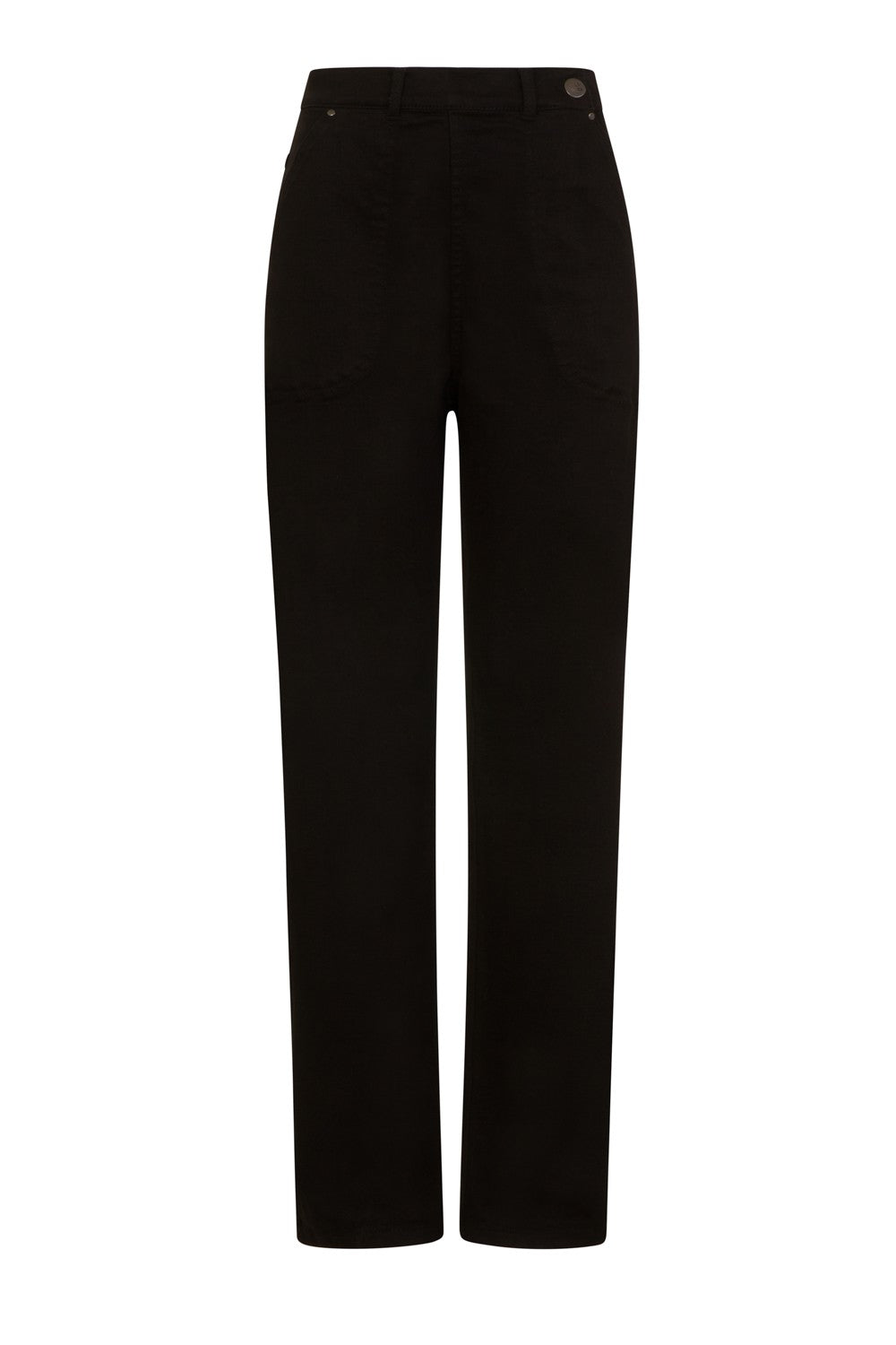Hell Bunny - Weston Black Denim Trousers