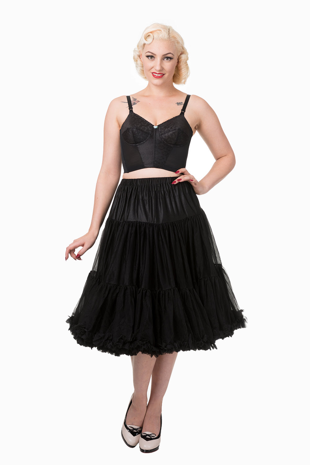 Banned Apparel - Lifeforms Black Petticoat