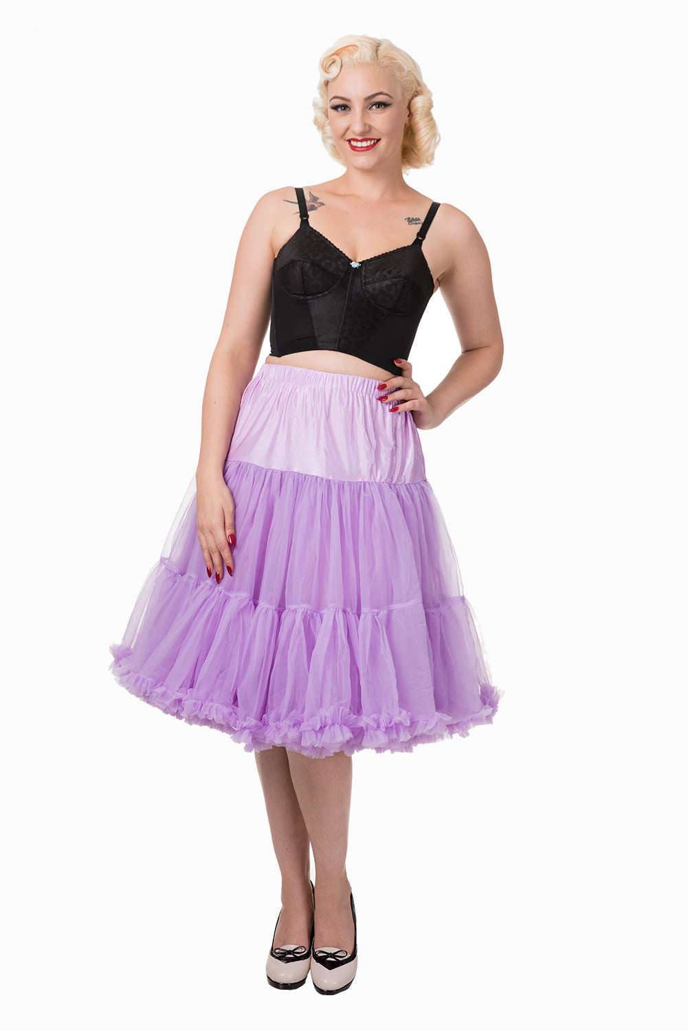 Banned Apparel - Lifeforms Lavendel Petticoat