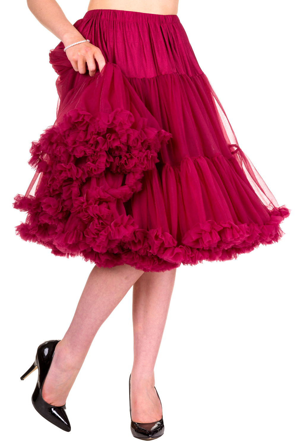 Banned Apparel - Lifeforms Burgundy/Bordeaux Petticoat