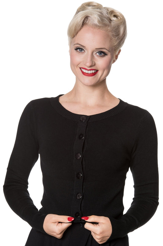 Banned Apparel - Dolly Black Cardigan