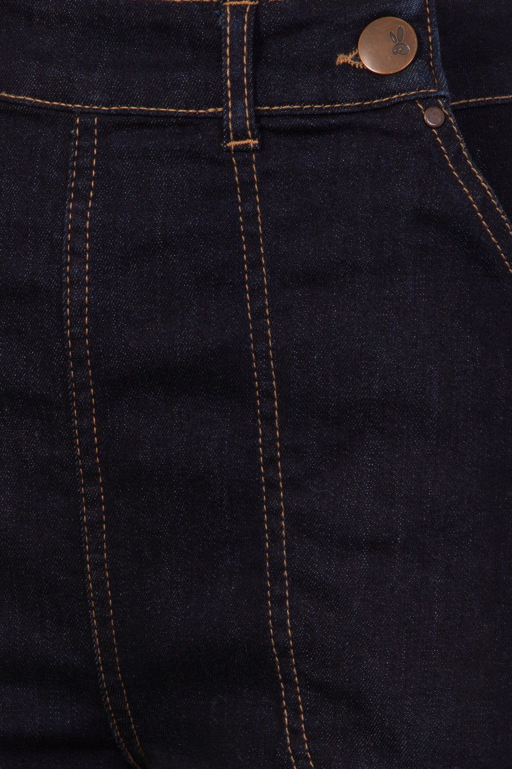 Hell Bunny - Weston Navy Denim Trousers