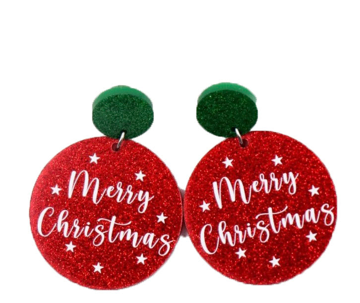 Limited edition! Örhängen Merry Christmas