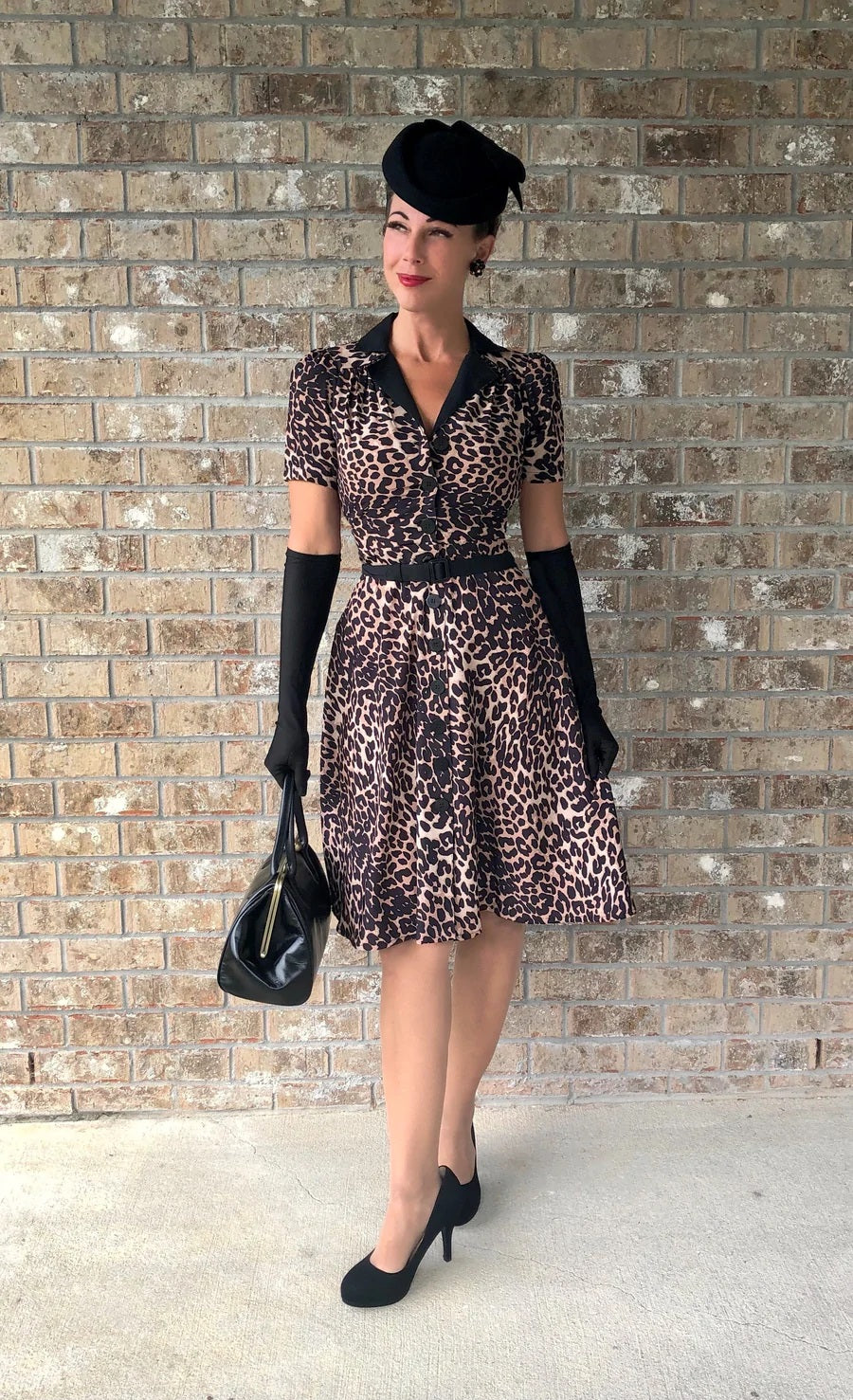 Rock N Romance - Charleen Leopard Dress