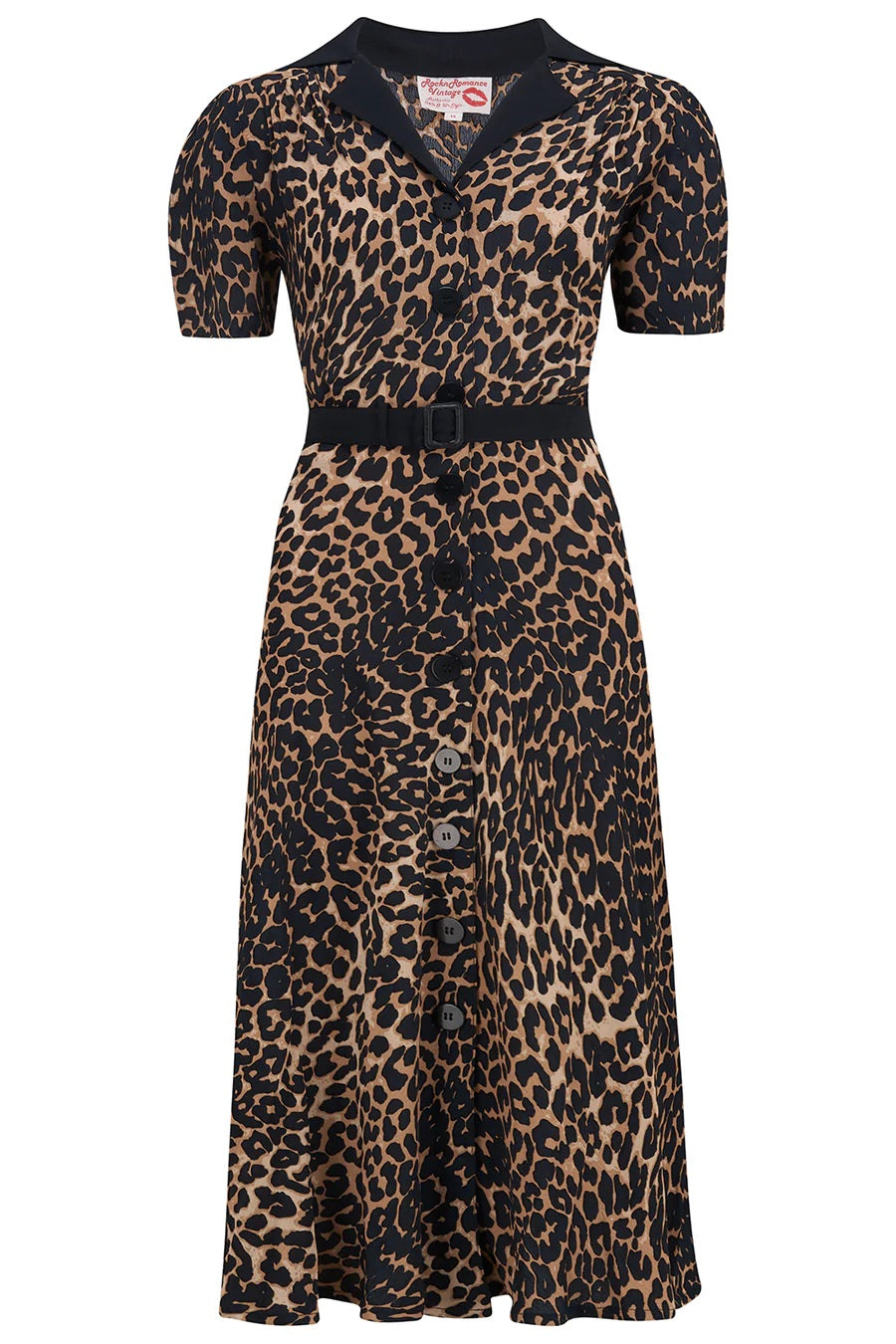 Rock N Romance - Charleen Leopard Dress