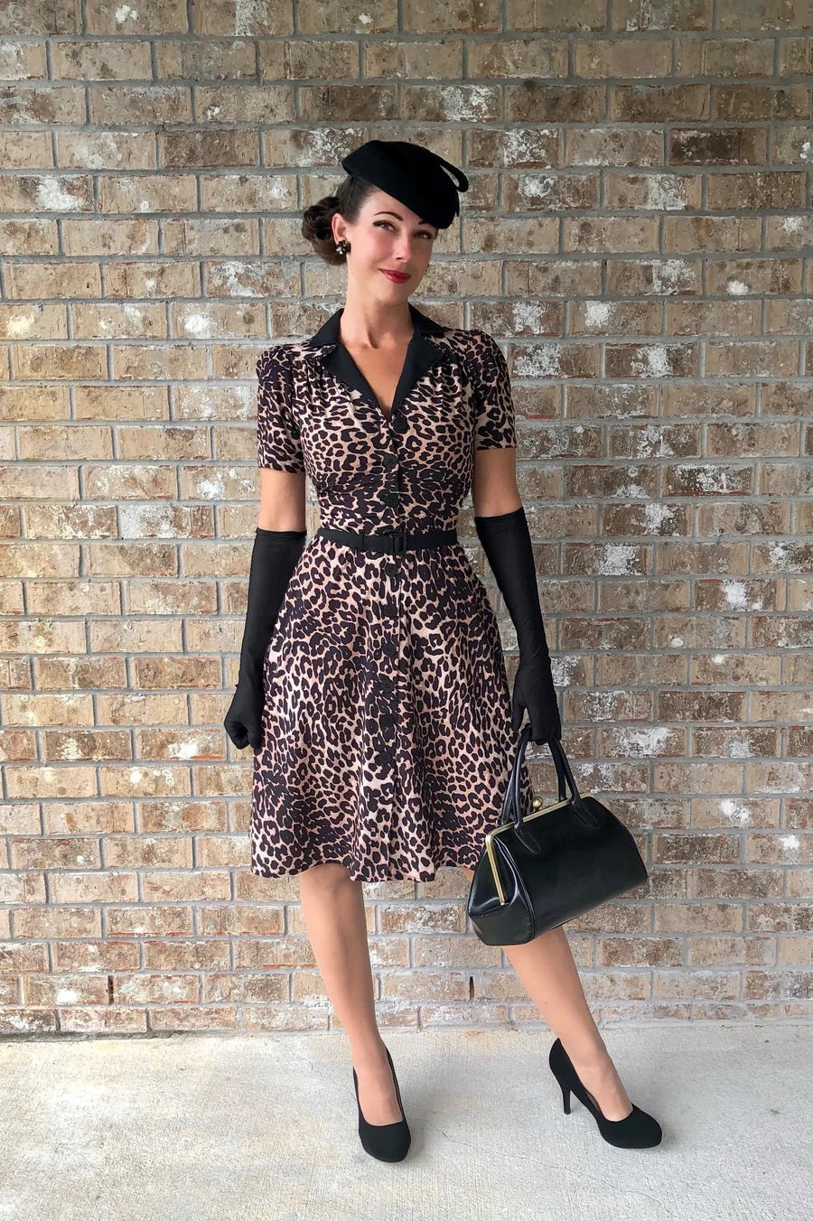 Rock N Romance - Charleen Leopard Dress