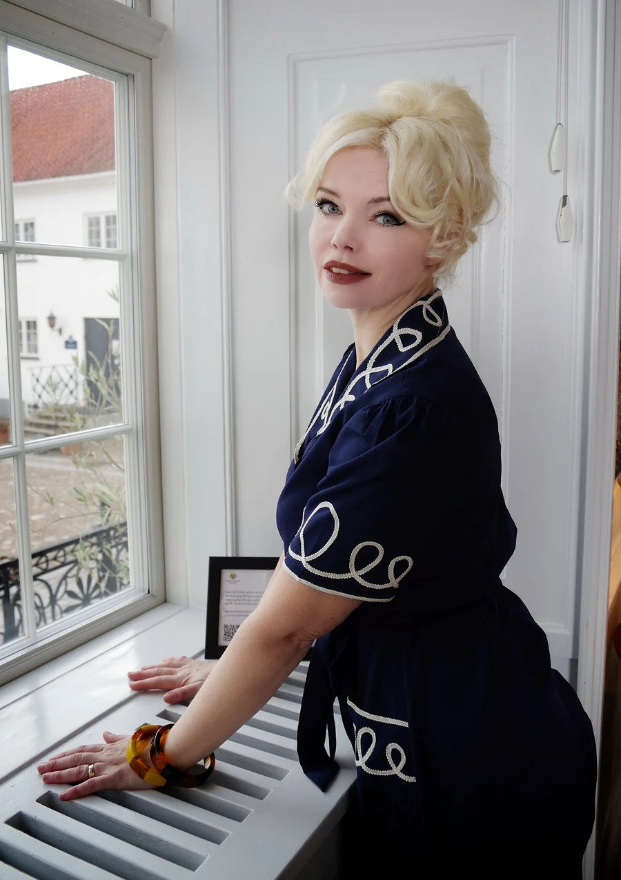 Rock N Romance - Loopy-Lou Navy Dress