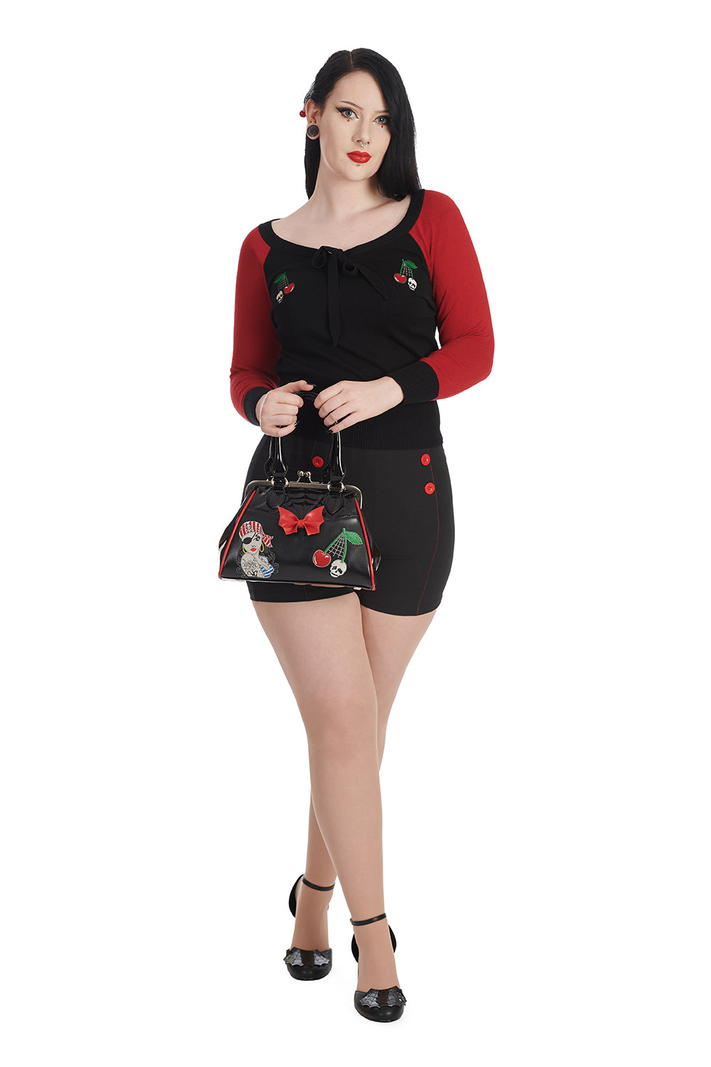 Banned Apparel - Cherry Clash Jumper