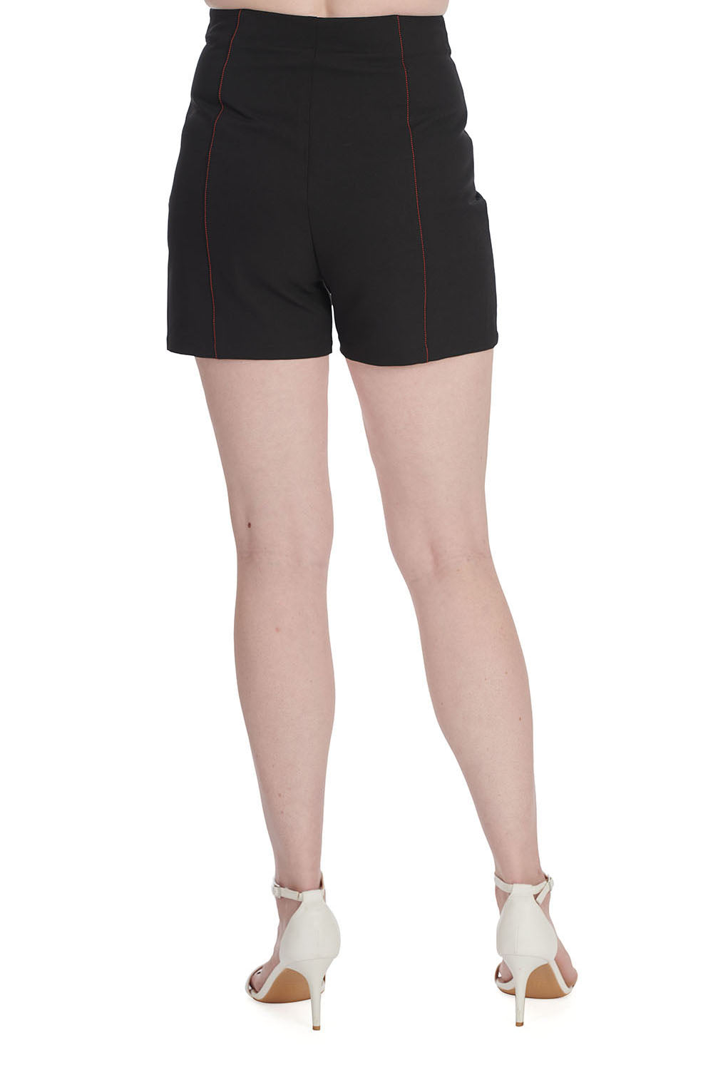 Banned Apparel - Black Pinup Up Shorts