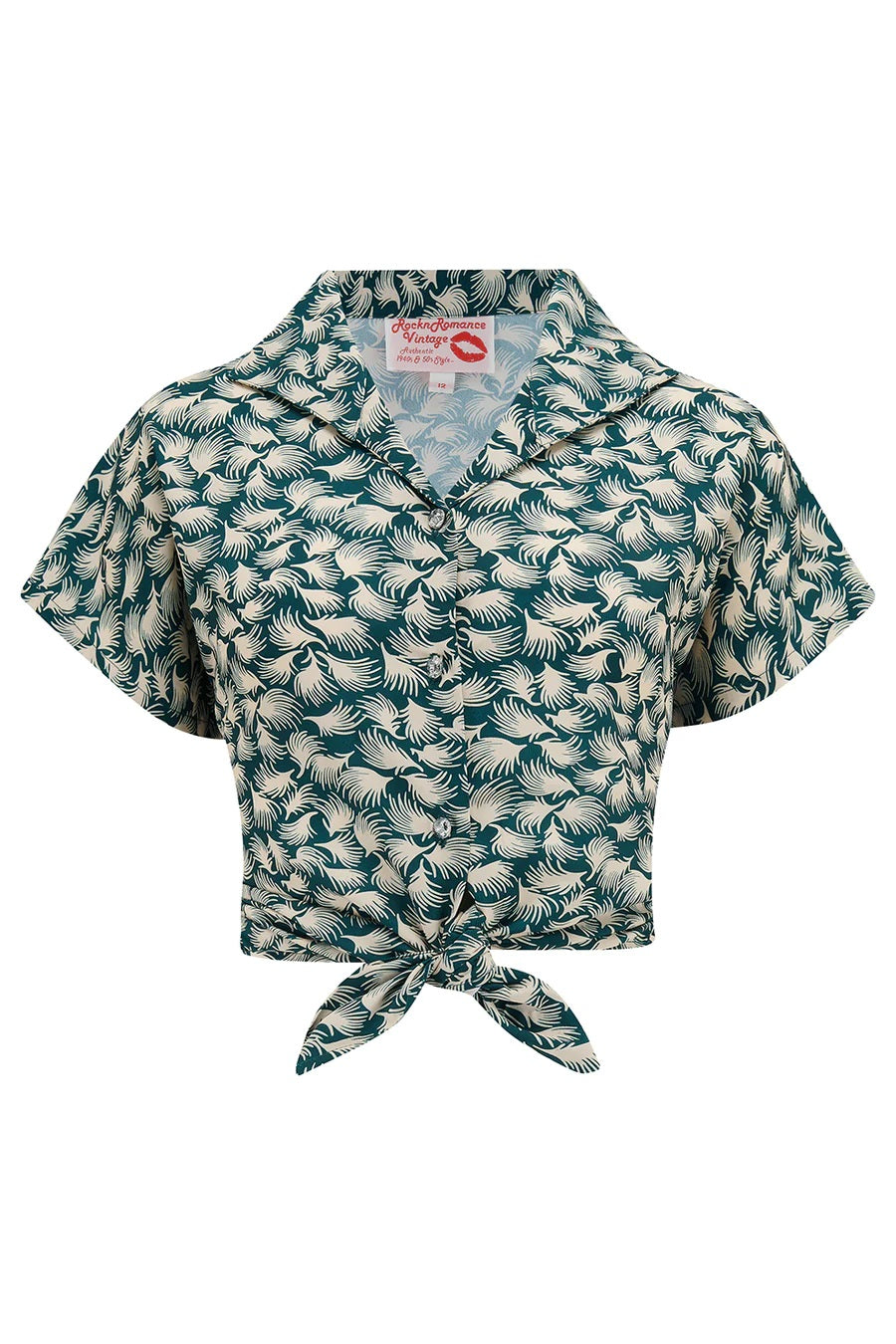 Rock N Romance - Maria Green Whisp Blouse