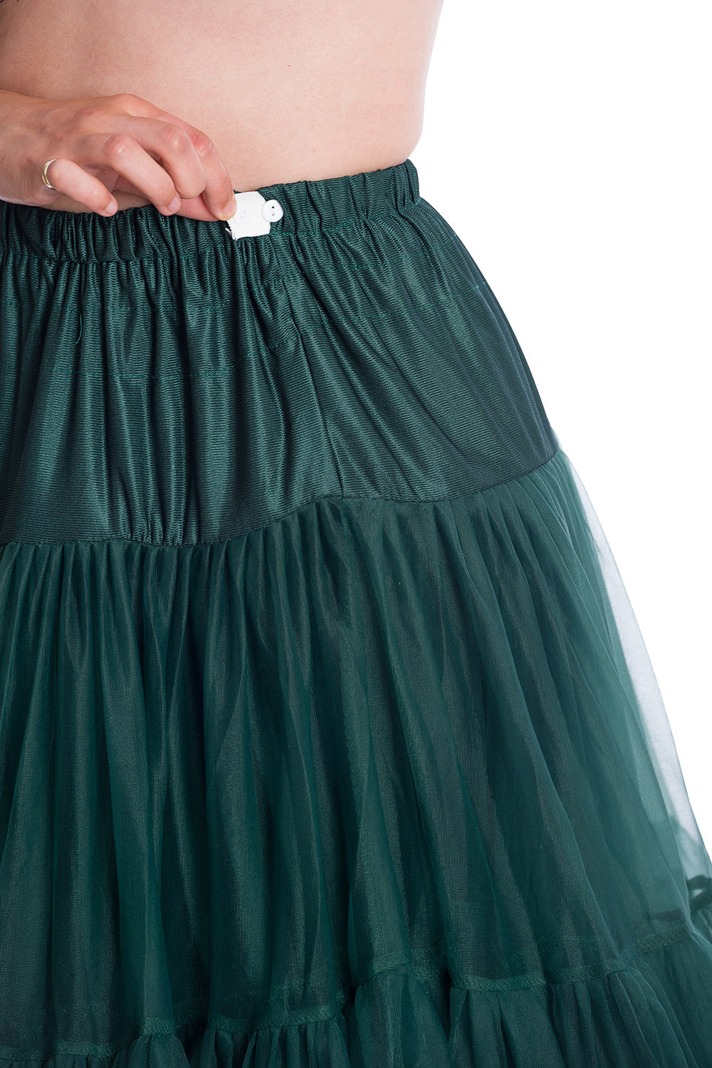 Banned Apparel - Lifeforms Bottle Green Petticoat