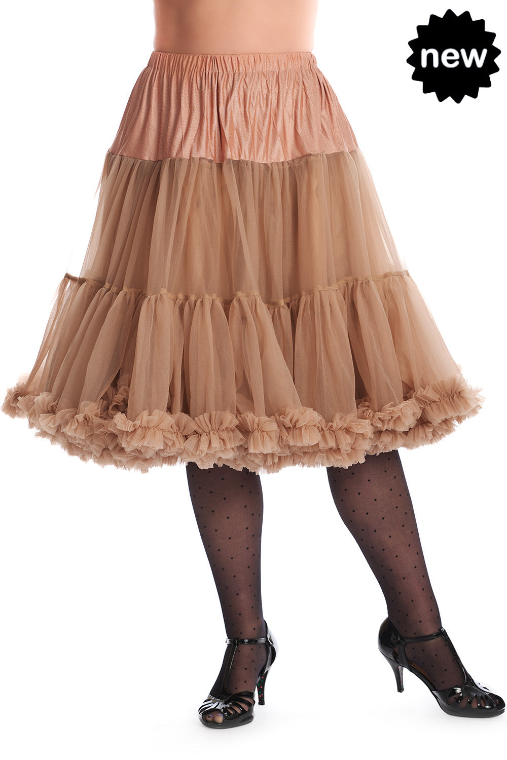 Banned Apparel - Lifeforms Beige Petticoat