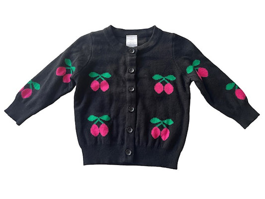 RockMama-Anne Black Cherry Cardigan