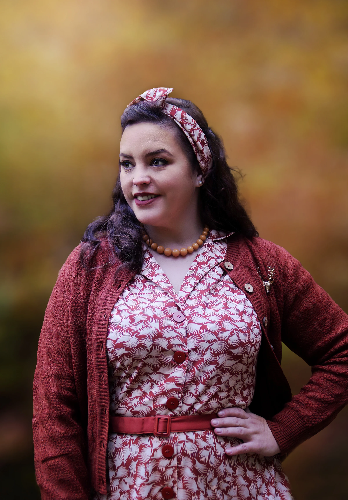 Rock N Romance - Charleen Wine Whisp Dress