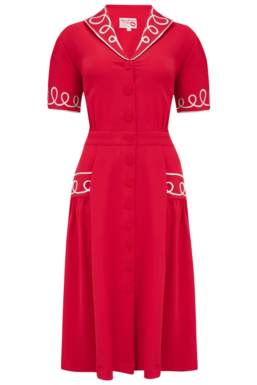 Rock N Romance - Loopy-Lou Red Dress