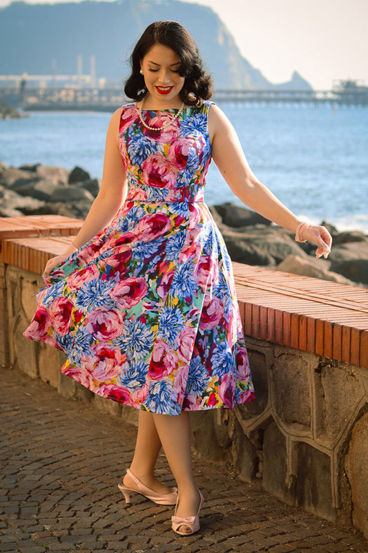 Heart & Roses - Elsa Floral Swing Dress