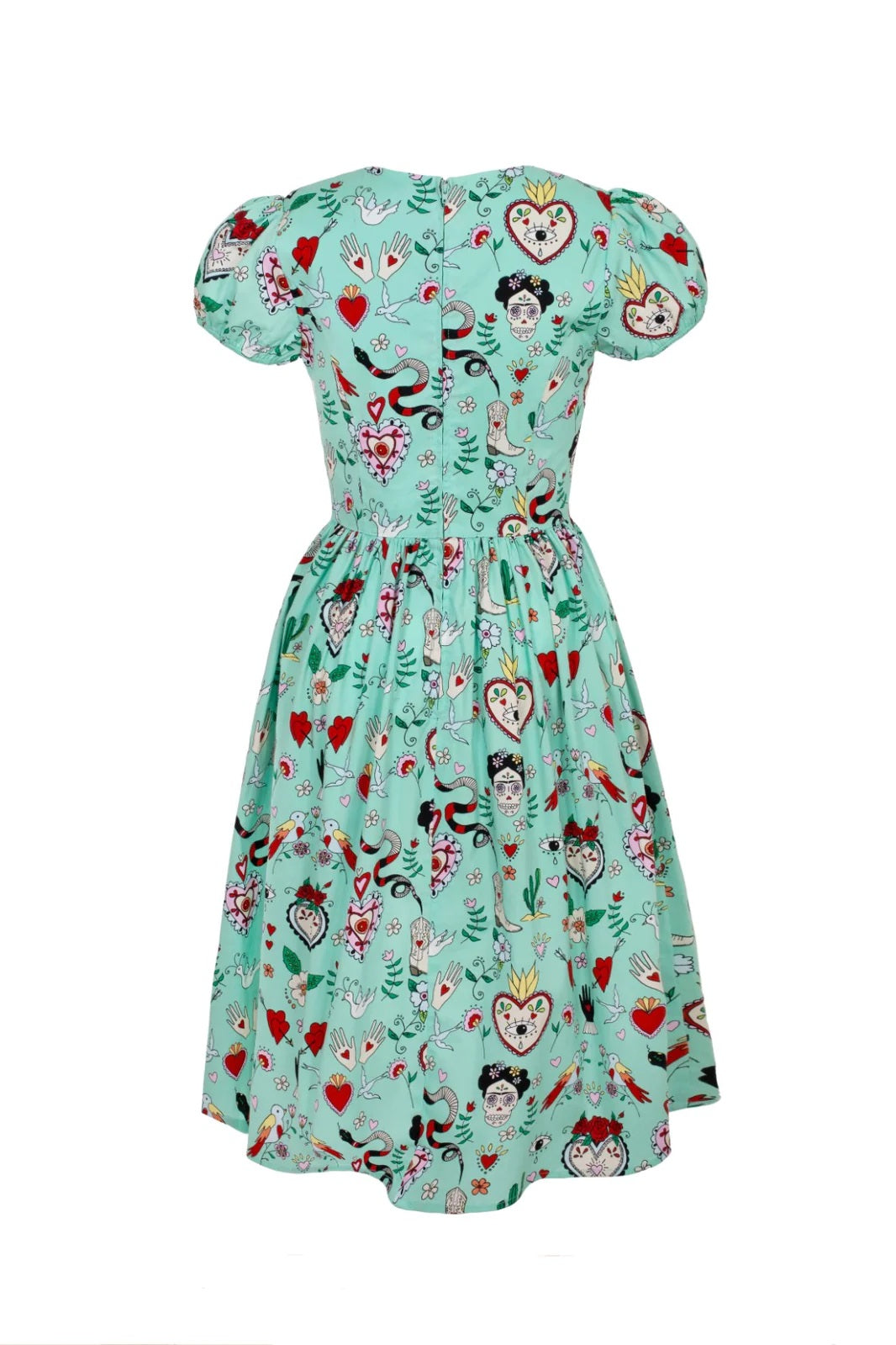 Hell Bunny - Tijuana Mint Green Dress