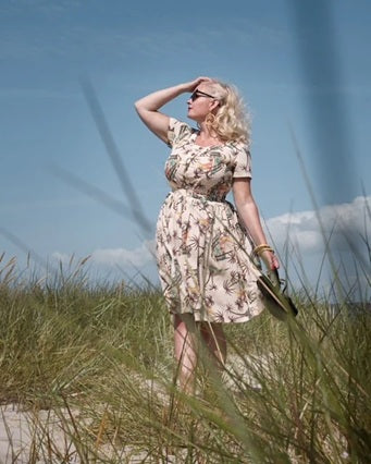 Rock N Romance - Brigitte Tahiti Dress