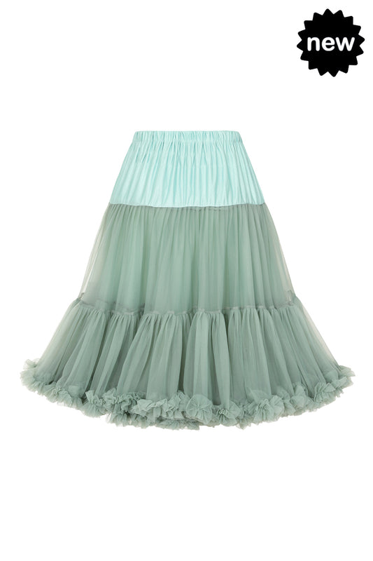 Banned Apparel - Lifeforms Sage Green Petticoat