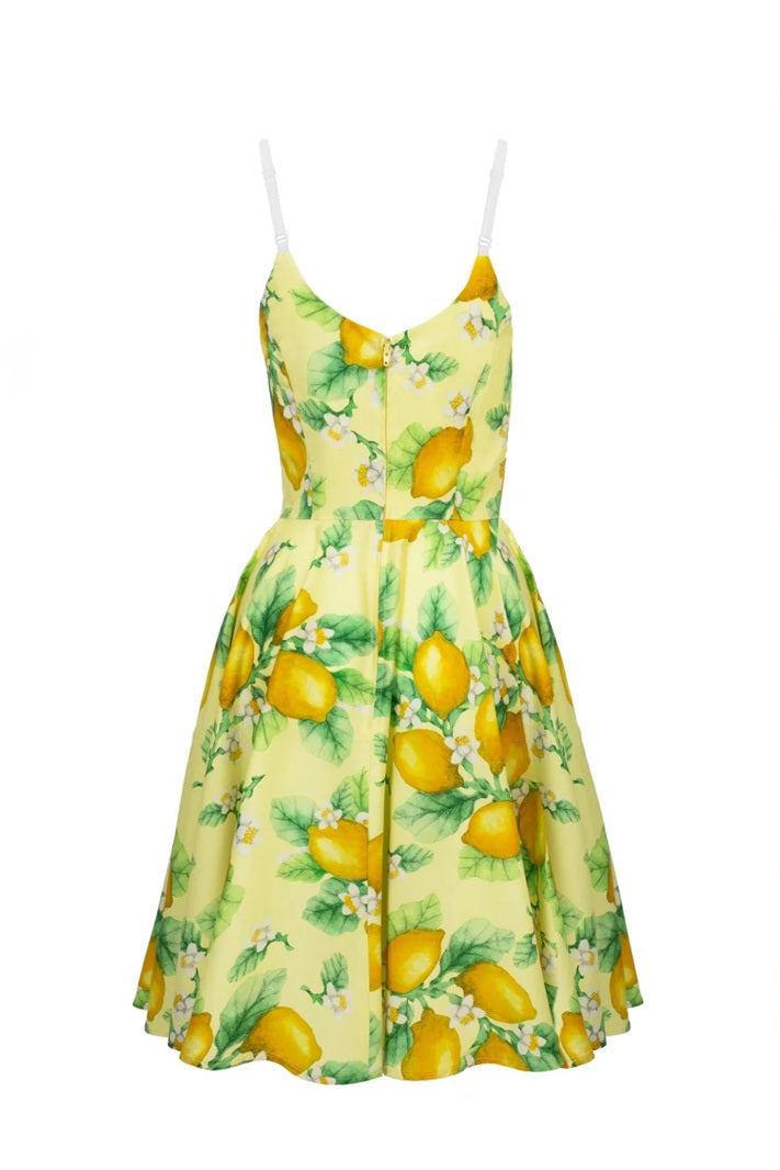 Hell Bunny - Zesty Lemon Dress