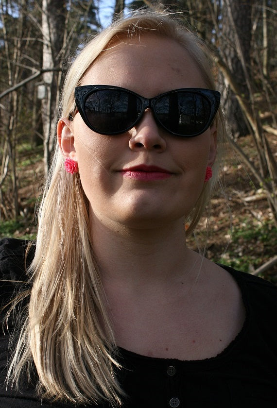 Svarta cateyes solglasögon