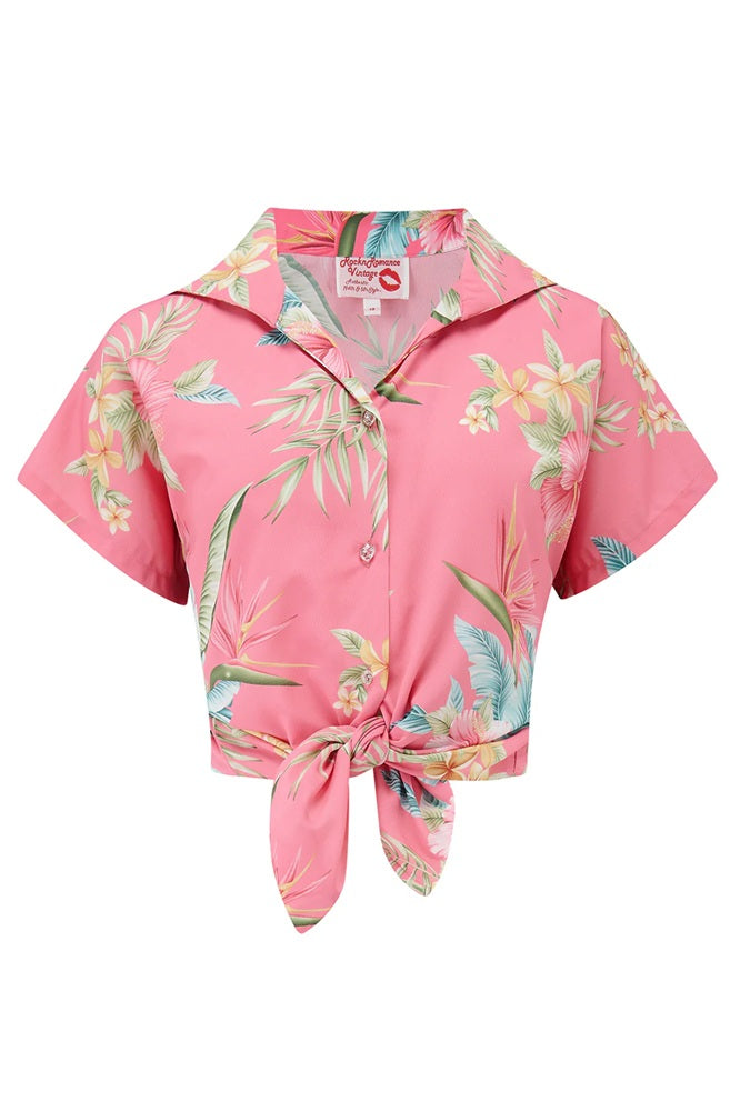 Rock N Romance - Maria Pink Honolulu Blouse