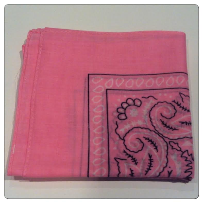 Bandana - Baby Pink