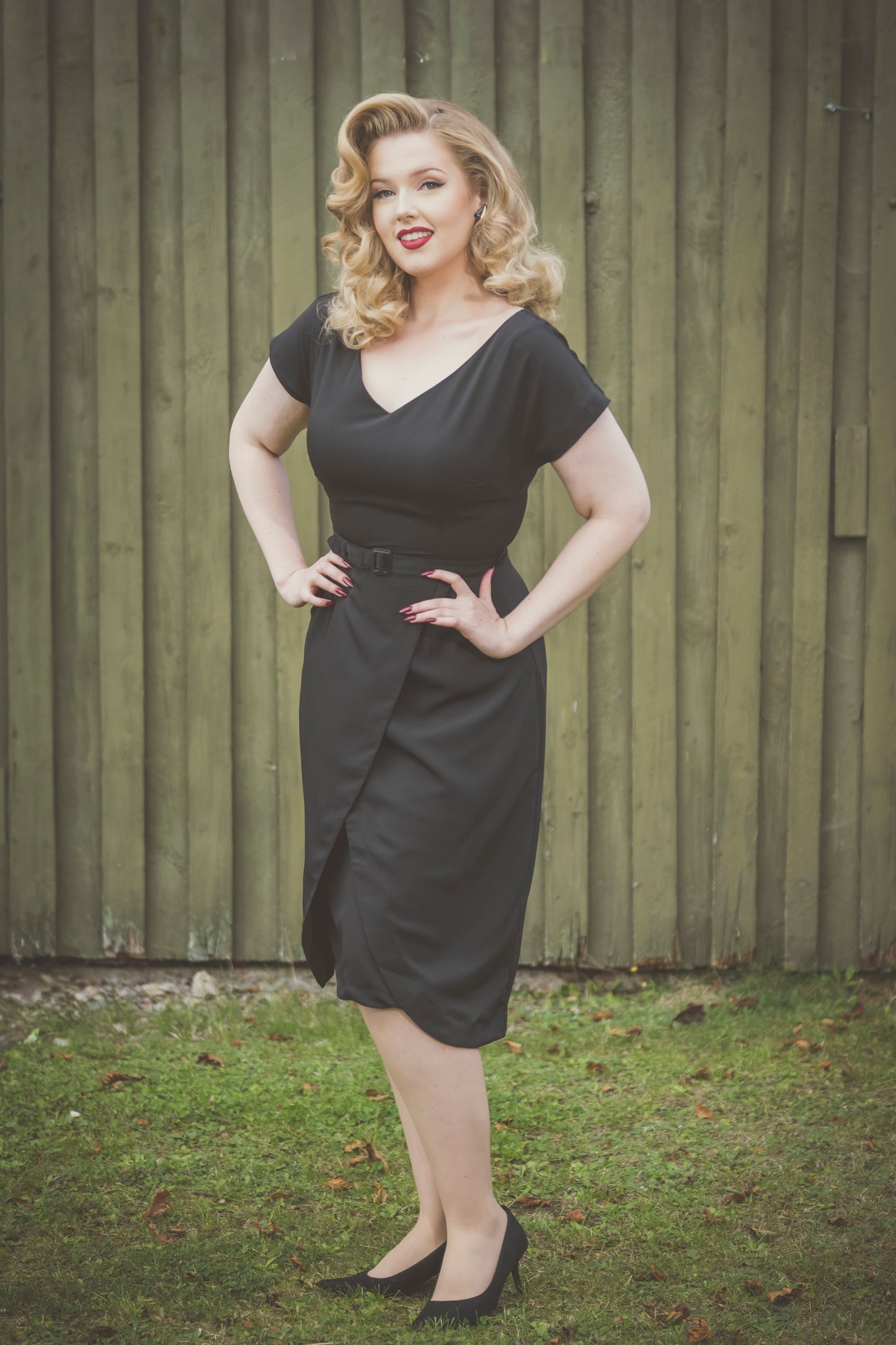 Rock N Romance - Dita Black Dress