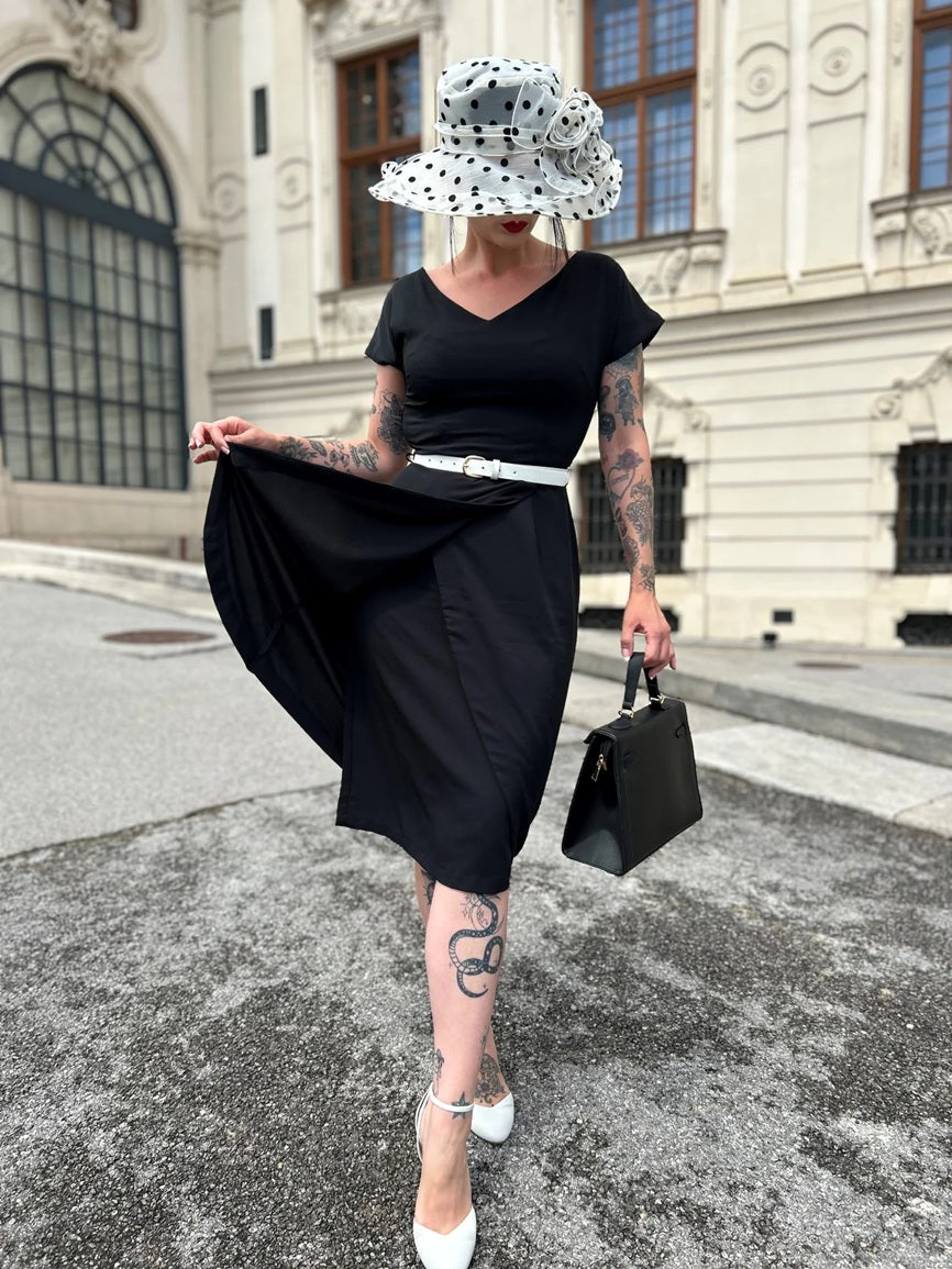 Rock N Romance - Dita Black Dress