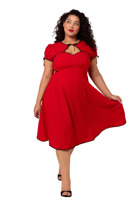 Hell Bunny - Casey Red dress