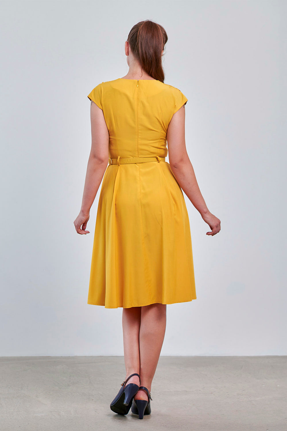 Banned Apparel - Yellow Holly Dress