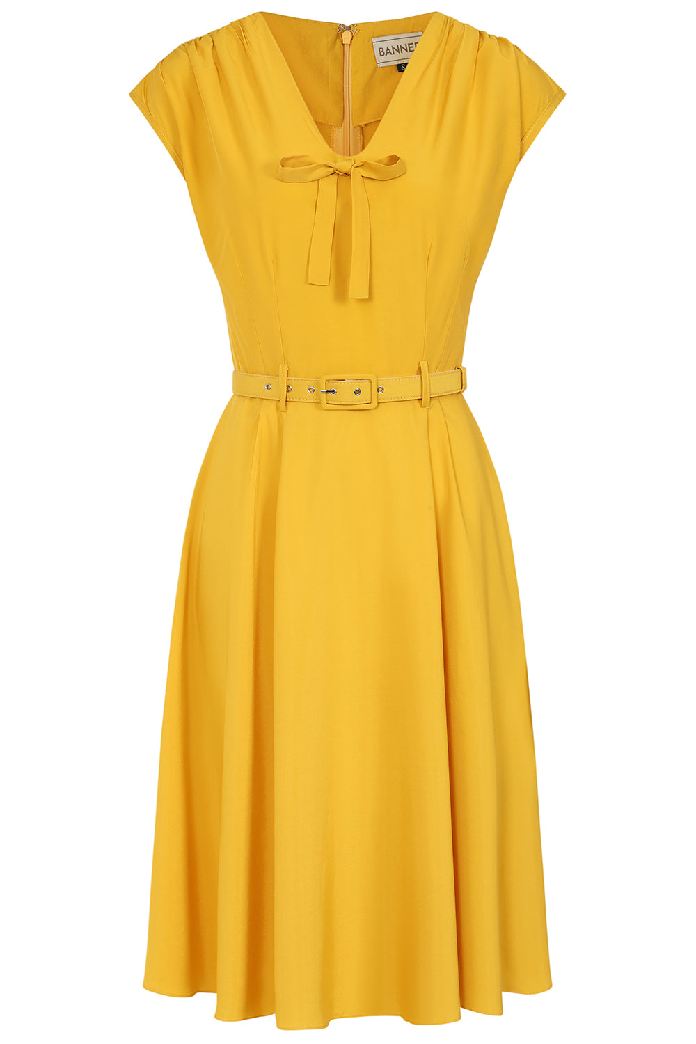 Banned Apparel - Yellow Holly Dress