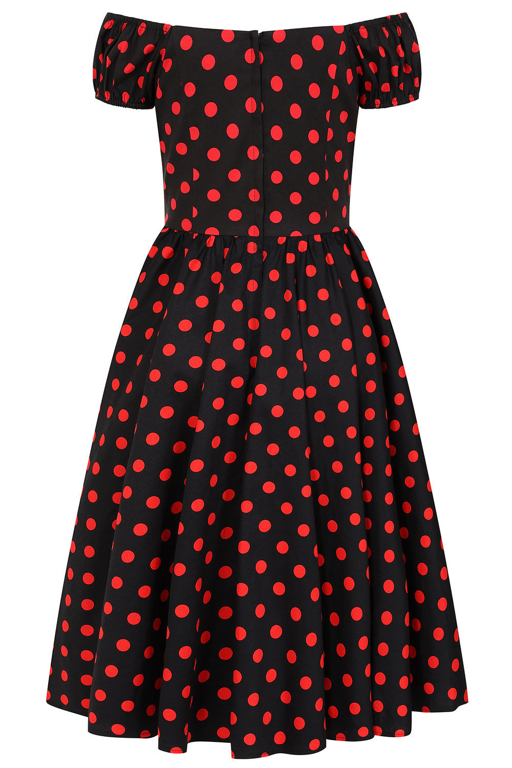 Banned Apparel - Black Marilyn Polka Dress