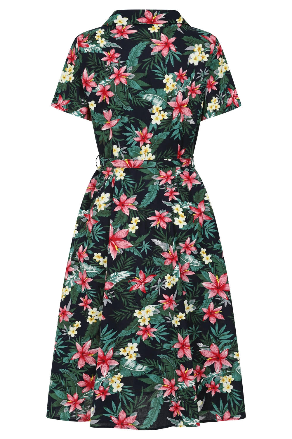 Banned Apparel - Navy Kate Tropical Dress