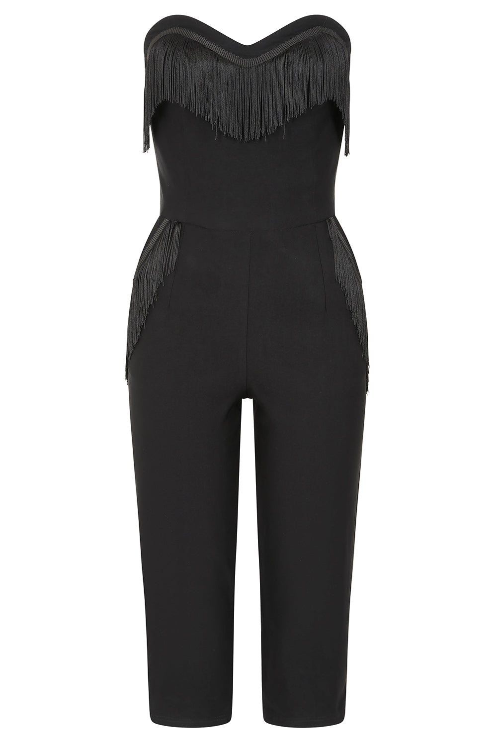 Banned Apparel - Black Jinny Tassel Jumpsuit