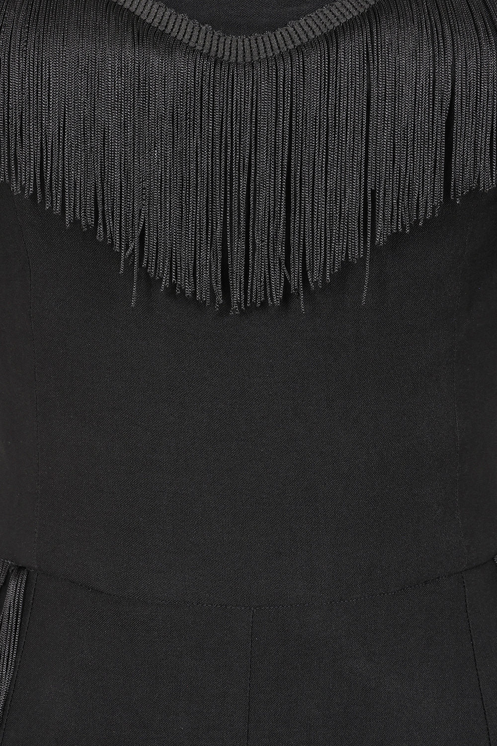 Banned Apparel - Black Jinny Tassel Jumpsuit
