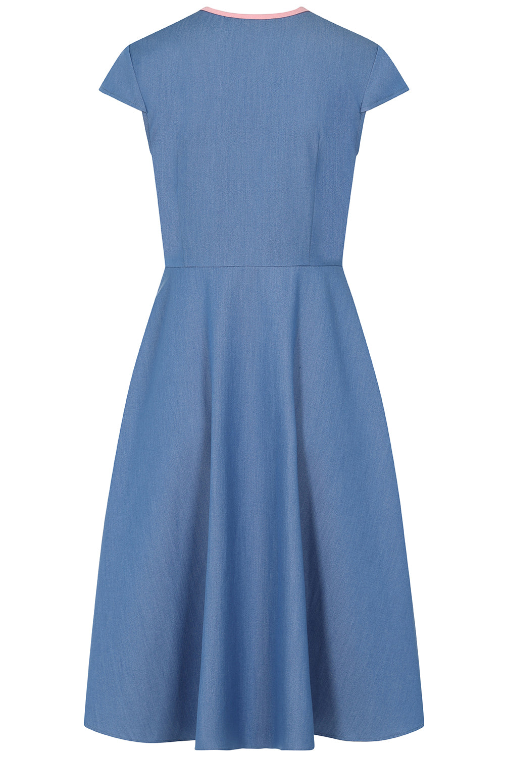 Banned Apparel - Denim Millie Swallows Dress