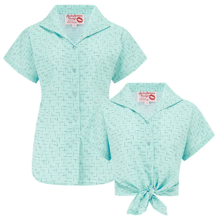 Rock N Romance - Maria Atomic Stitch Blouse